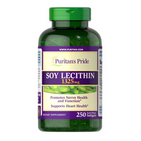 Натуральна добавка Puritan's Pride Soy Lecithin 1325 mg, 250 капсул