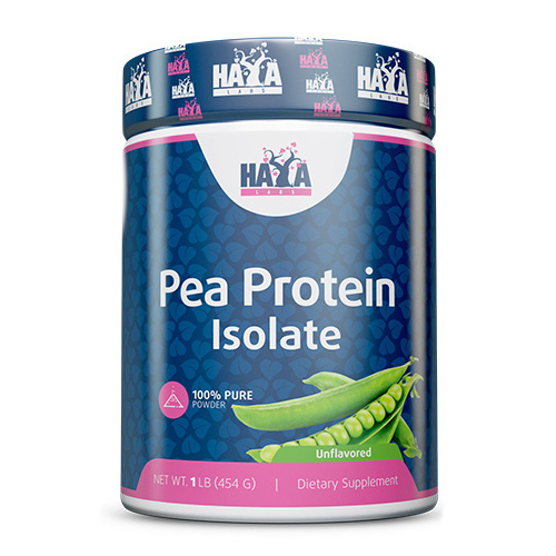 Протеїн Haya Labs 100% All Natural Pea Protein Isolate, 454 грам