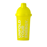 Шейкер Prozis 500 мл, Yellow - Unflod Your Energy