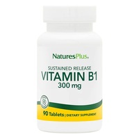 Витамины и минералы Natures Plus Vitamin B1 300 mg, 90 таблеток