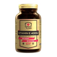 Витамины и минералы Immune Labs Vitamin E 400 IU, 100 капсул