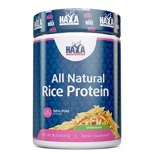 Протеїн Haya Labs 100% All Natural Rice Protein, 454 грам