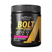 Предтренировочный комплекс Action Nutrition BOLT Extreme Energy, 232 грамма