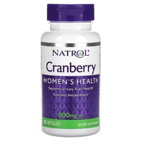 Натуральная добавка Natrol Cranberry 800 mg, 30 вегакапсул