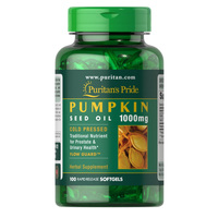 Витамины и минералы Puritan's Pride Pumpkin Seed Oil 1000 mg, 100 капсул