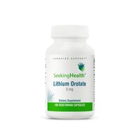 Витамины и минералы Seeking Health Lithium Orotate 5 mg, 100 вегакапсул
