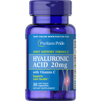Препарат для суставов и связок Puritan's Pride Hyaluronic Acid 20 mg, 30 капсул