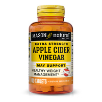 Натуральная добавка Mason Natural Apple Cider Vinegar Extra Strength, 100 таблеток