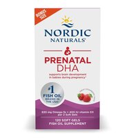 Жирні кислоти Nordic Naturals Prenatal DHA, 120 капсул