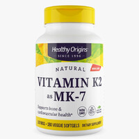 Витамины и минералы Healthy Origins Vitamin K2 as MK-7 Natural 100 mcg, 180 вегакапсул