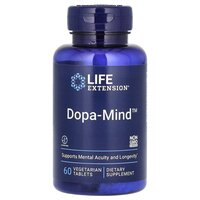 Натуральна добавка Life Extension Dopa-Mind, 60 вегатаблеток