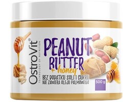 Заменитель питания OstroVit Peanut Butter + Honey, 500 грамм