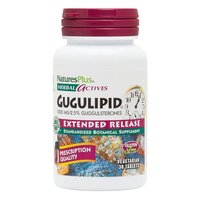 Натуральная добавка Natures Plus Herbal Actives Gugulipid, 30 таблеток