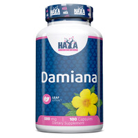 Натуральная добавка Haya Labs Damiana Leaf Extract, 100 капсул