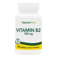 Витамины и минералы Natures Plus Vitamin B2 100 mg, 90 таблеток