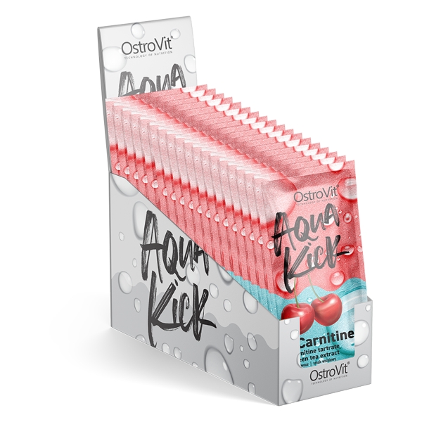 Жиросжигатель OstroVit Aqua Kick L-Carnitine, 24*10 грамм