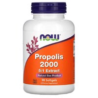Натуральная добавка NOW Propolis 2000, 90 капсул