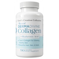 Препарат для суставов и связок Earth‘s Creation Derma Divine Collagen, 90 капсул