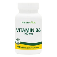 Витамины и минералы Natures Plus Vitamin B6 100 mg, 90 таблеток