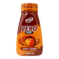 Замінник харчування 6PAK Nutrition Zero Syrup, 500 мл - солона карамель