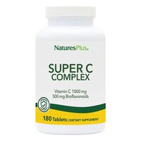 Витамины и минералы Natures Plus Super C Complex, 180 таблеток