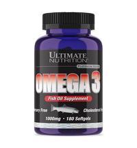 Жирні кислоти Ultimate Omega 3 18:12 Softgels, 180 капсул