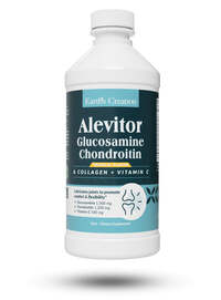 Препарат для суставов и связок Earth‘s Creation Liquid Glucosamine Chondrotin + Vit C, 473 мл