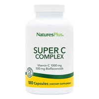 Витамины и минералы Natures Plus Super C Complex, 180 вегакапсул