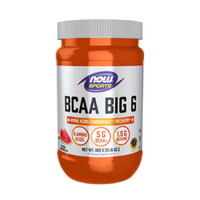 Аминокислота NOW Sports BCAA Big 6 Powder, 600 грамм