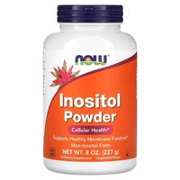 Витамины и минералы NOW Inositol Powder, 227 грамм