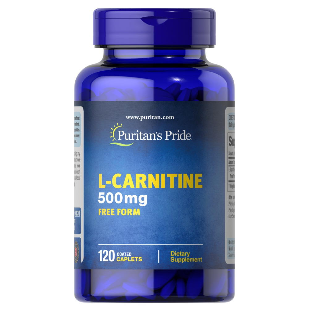 Жиросжигатель Puritan's Pride L-Carnitine 500 mg, 120 капсул