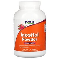 Витамины и минералы NOW Inositol Powder, 454 грамм