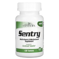 Витамины и минералы 21st Century Sentry Multivitamin and Multimineral, 130 таблеток