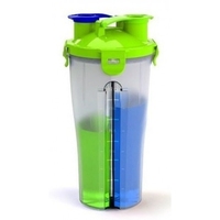 Шейкер Optimum Dual Shaker (двухсекционный), 800 мл