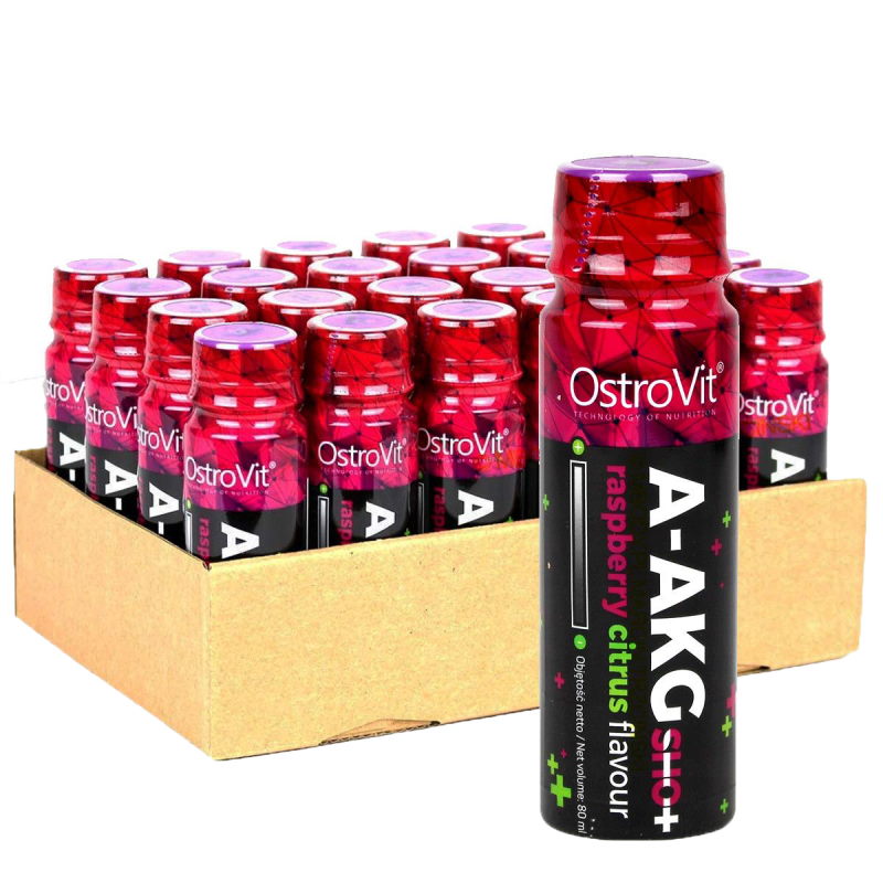 Амінокислота OstroVit A-AKG Shot, 24*80 мл