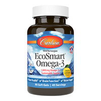 Жирные кислоты Carlson Labs EcoSmart Omega 3, 90 капсул