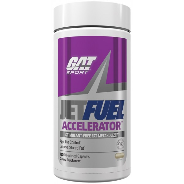Жироспалювач GAT JetFuel Accelerator, 120 капсул