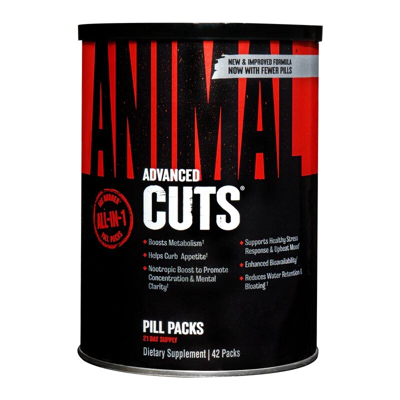 Жироспалювач Universal Nutrition Animal Cuts, 42 пакетика