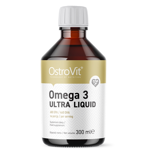 Жирні кислоти OstroVit Omega 3 Ultra Liquid, 300 мл