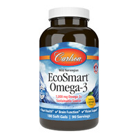 Жирные кислоты Carlson Labs EcoSmart Omega 3, 180 капсул