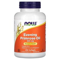 Жирные кислоты NOW Evening Primrose Oil 500 mg, 250 капсул