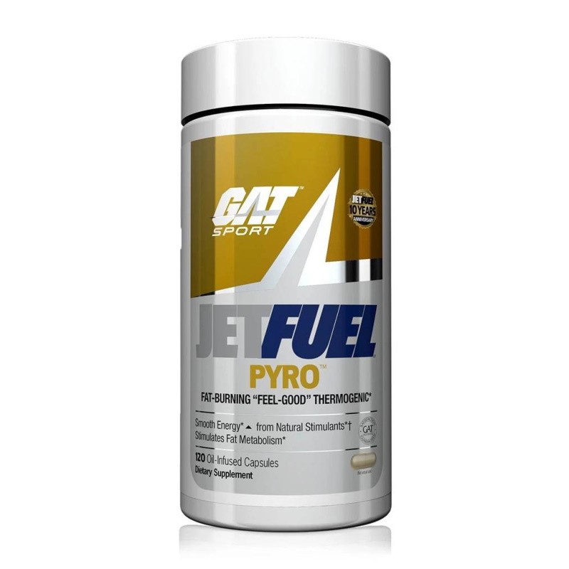Жиросжигатель GAT JetFuel Pyro, 120 капсул