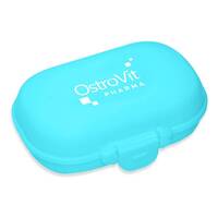 Таблетница OstroVit Pharma Pill Box, голубая