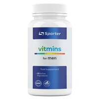 Витамины и минералы Sporter Vitmins for Men, 60 таблеток