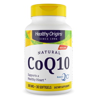 Натуральная добавка Healthy Origins CoQ10 Kaneka Q10 300 mg, 30 капсул