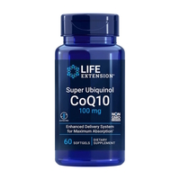 Натуральна добавка Life Extension Super Ubiquinol CoQ10 100 mg, 60 капсул