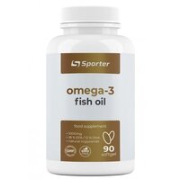Жирные кислоты Sporter Omega 3 1000 mg, 90 капсул