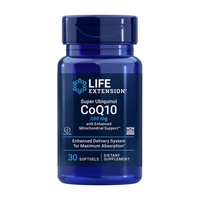 Натуральная добавка Life Extension Super Ubiquinol CoQ10 200 mg, 30 капсул
