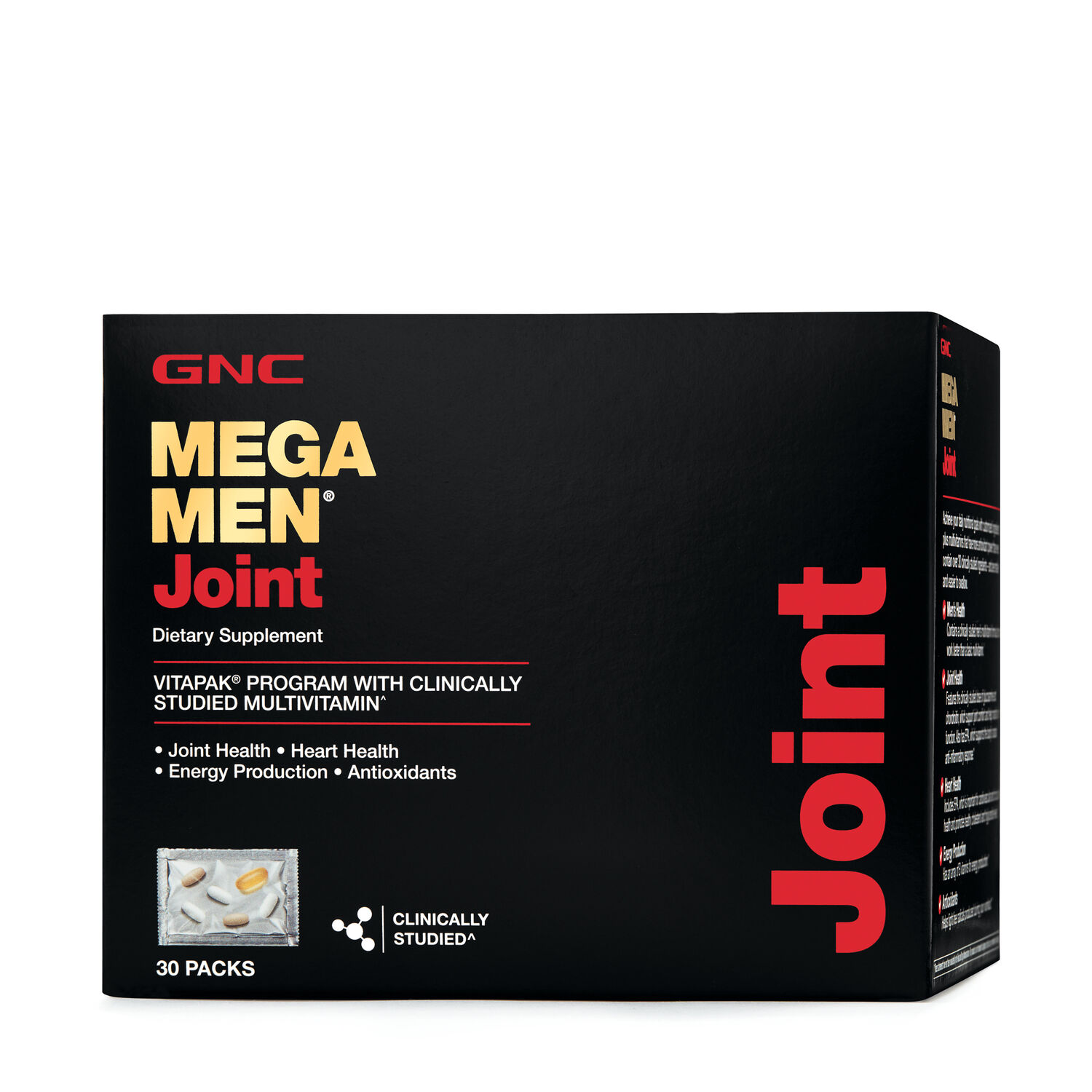 Витамины и минералы GNC Mega Men Joint Vitapak, 30 пакетиков