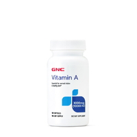 Витамины и минералы GNC Vitamin A 10000 UI, 180 капсул